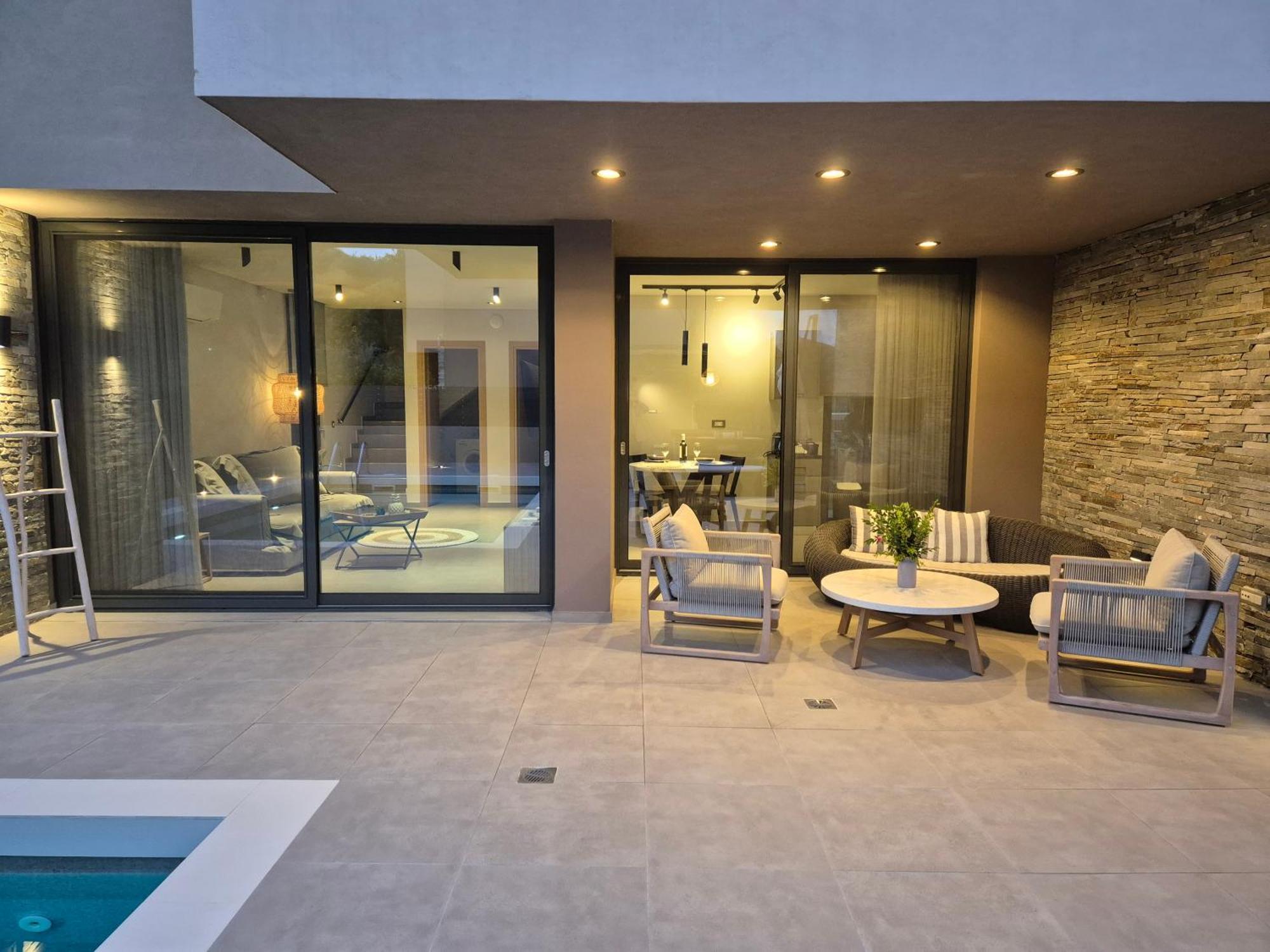 Vila Aguacate Glafki With Heated Private Swimming Pool Tsilivi  Exteriér fotografie