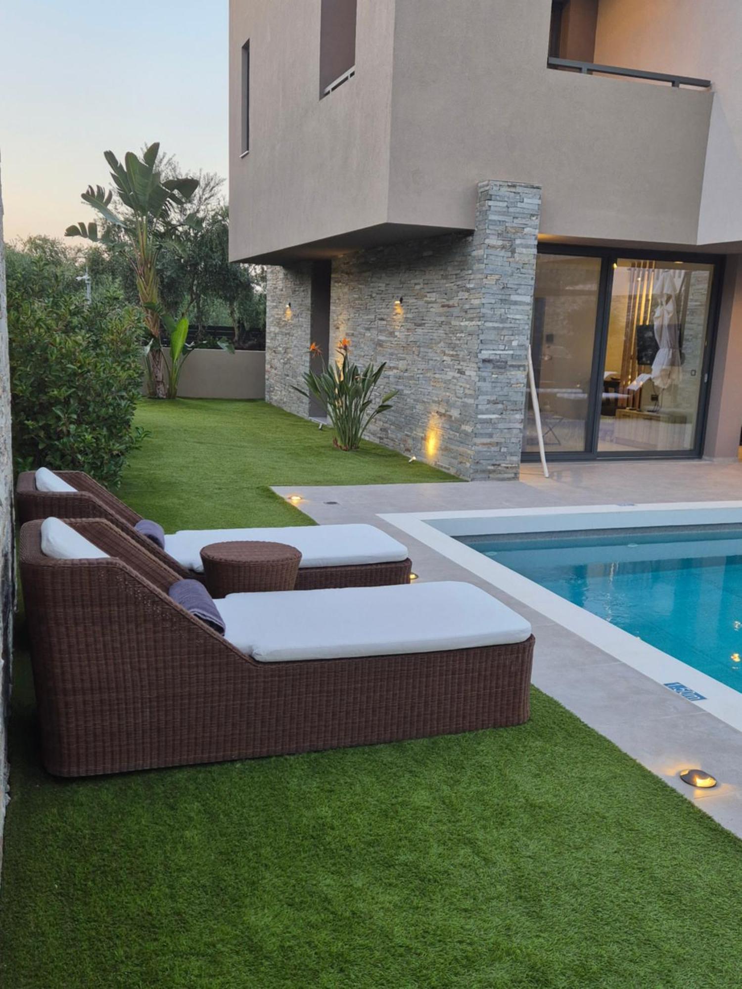 Vila Aguacate Glafki With Heated Private Swimming Pool Tsilivi  Exteriér fotografie