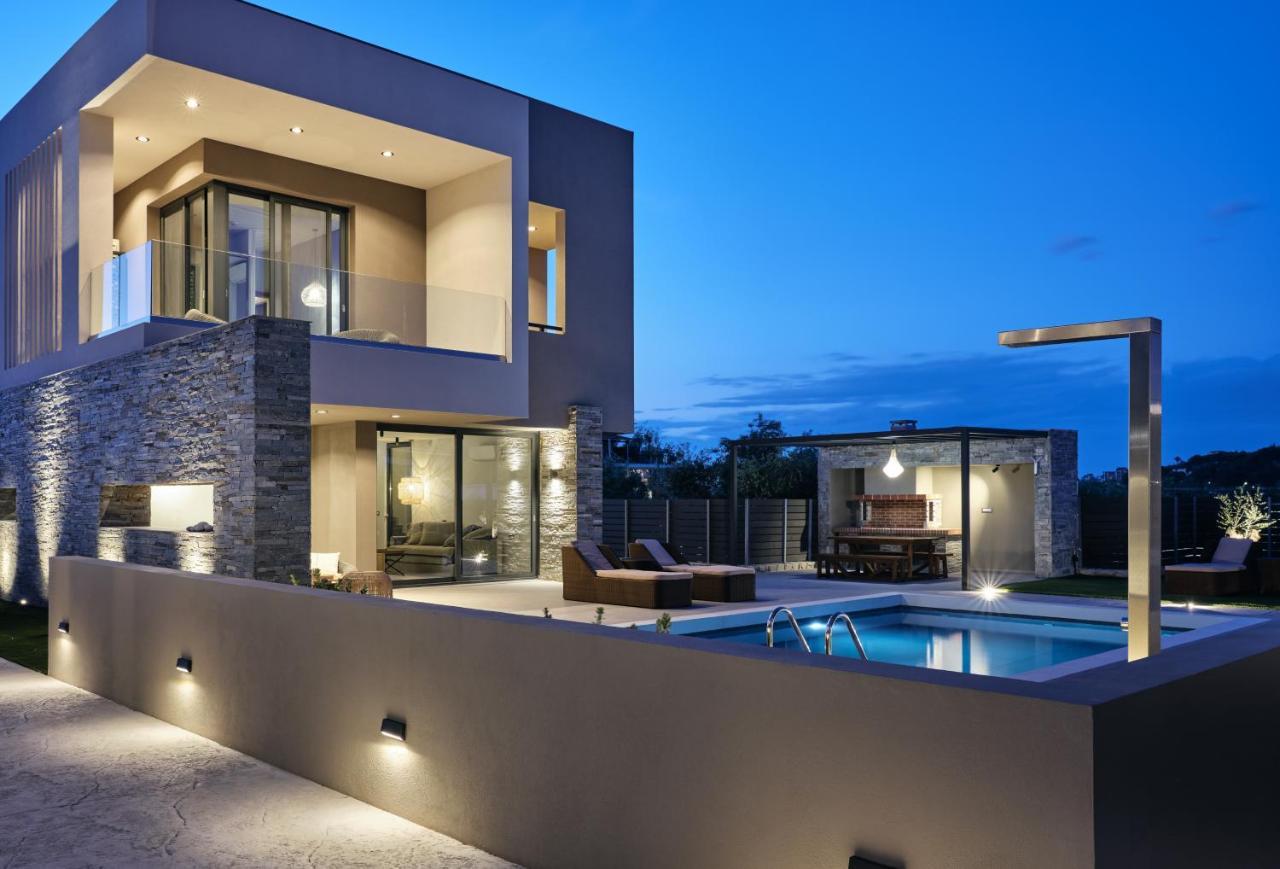 Vila Aguacate Glafki With Heated Private Swimming Pool Tsilivi  Exteriér fotografie